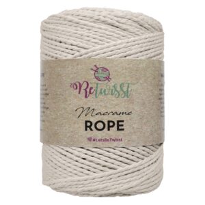 CORDON RETWISST MACRAMÉ ROPE 4 MM